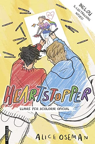 Heartstopper llibre per acolorir oficial